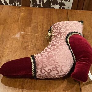 Witchy Victorian Shoe Pillow